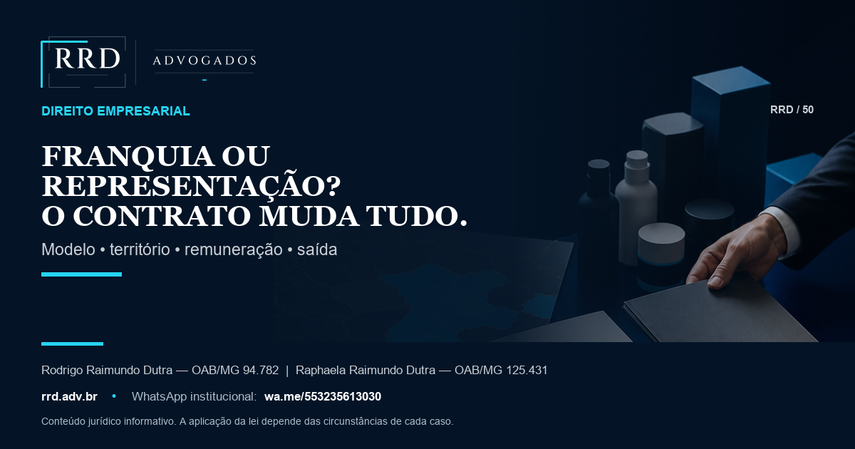 Empresários comparam modelos contratuais e territórios comerciais.